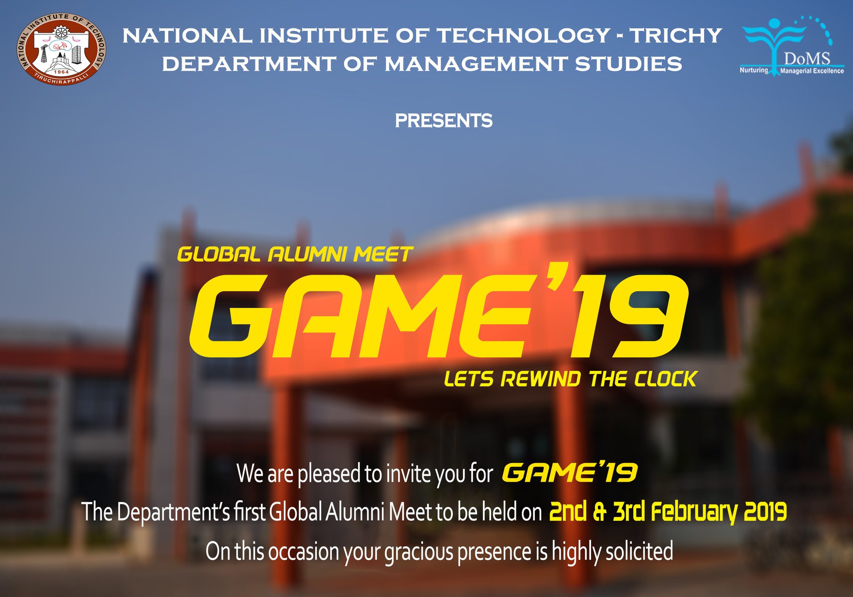 DOMS Reunion -GAME - Banner